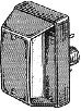 VAN WEZEL 1650939 -  Фонарь освещения номерного знака